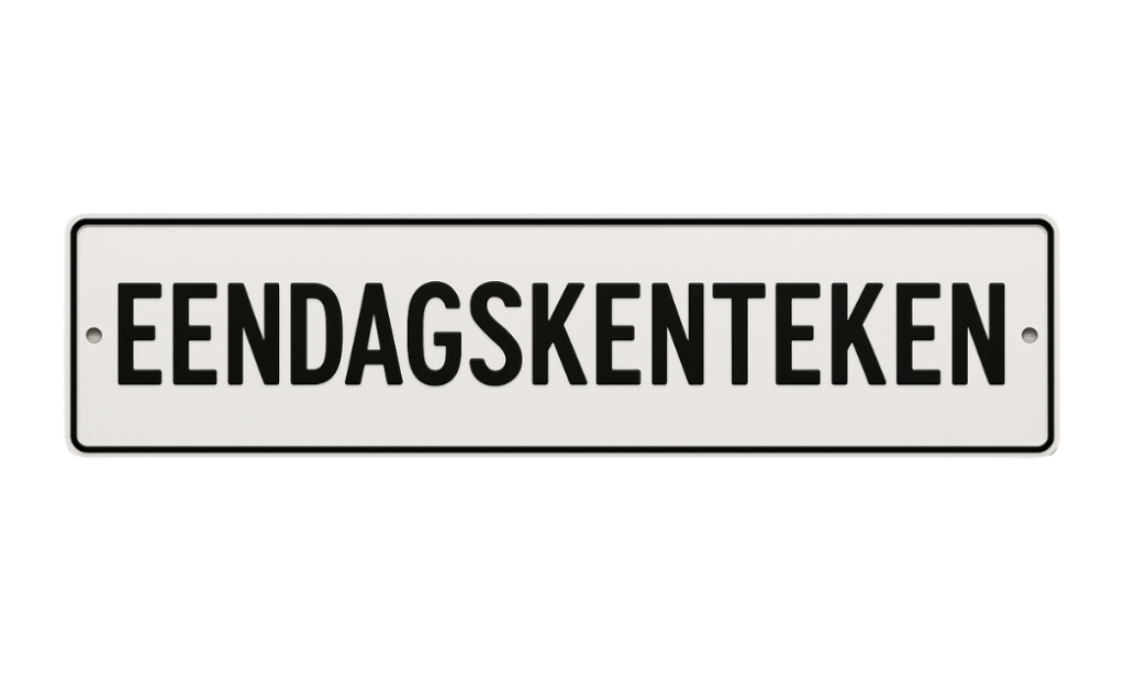 Eendagskenteken
